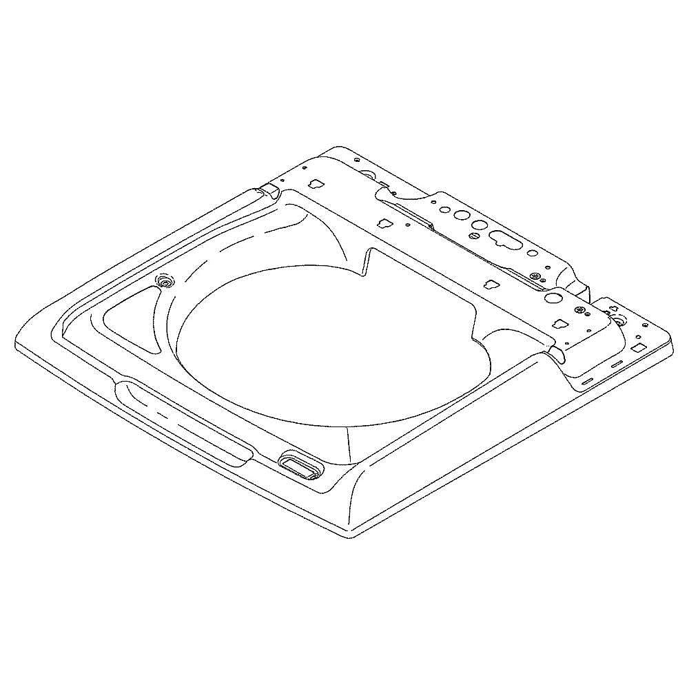 GE Part #wh44X26696, Washer Top Panel | 32.10 x 29.30 x 4.80