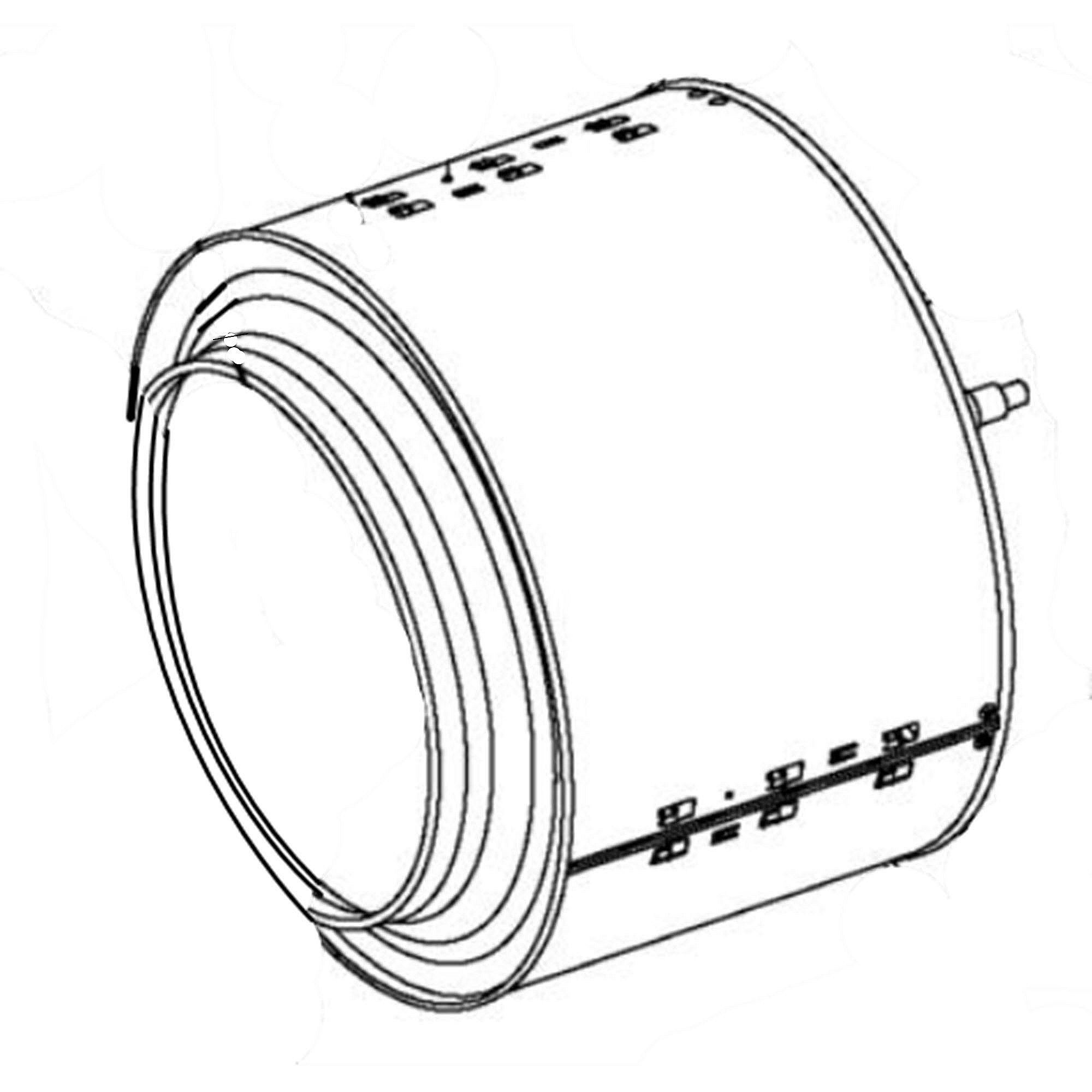 GE Part #wh45X20830, Basket Assembly | 23.90 x 24.10 x 29.20