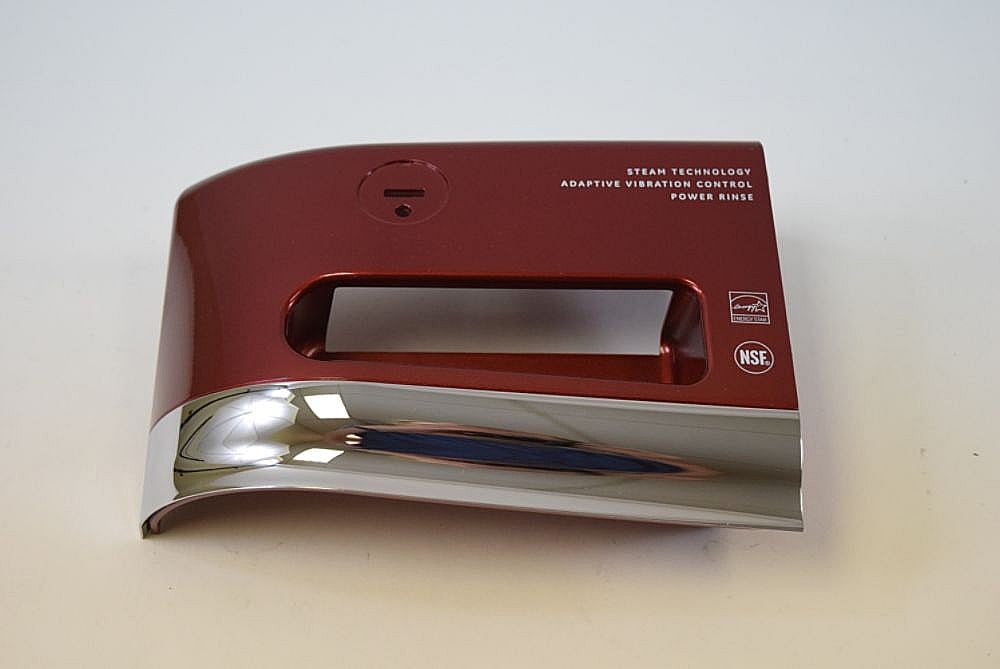Part #wh47X10041, Washer Dispenser Drawer Handle / 10.10 x 10.20 x 8.70