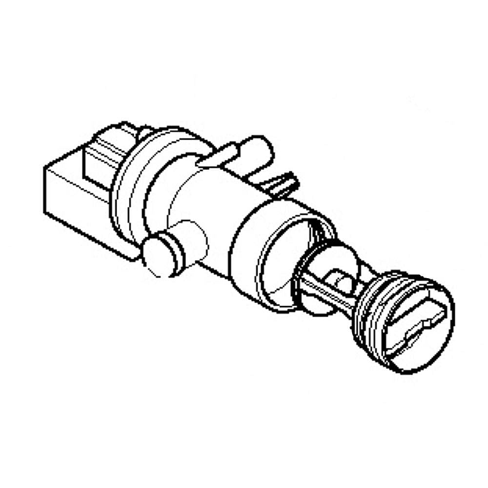 Part #wh48X21234, Washer Drain Pump Assembly / 10.70 x 8.20 x 5.80