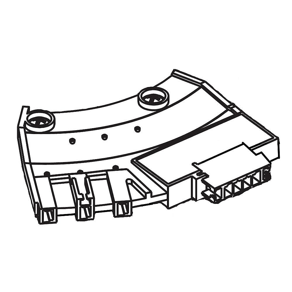 Part #dc31-00153A, Washer Motor Rotor Position Sensor / 3.54 x 2.83 x 0.91