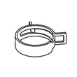 Clamper for Samsung WF455ARGSGR/AA-01 - Part DC61-00219F