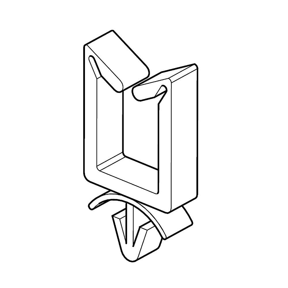 Part #dc61-00553B, Dryer Wire Harness Retainer