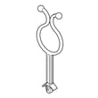 Holder for Samsung WF330ANW/XAA-02 - Part DC61-01736B