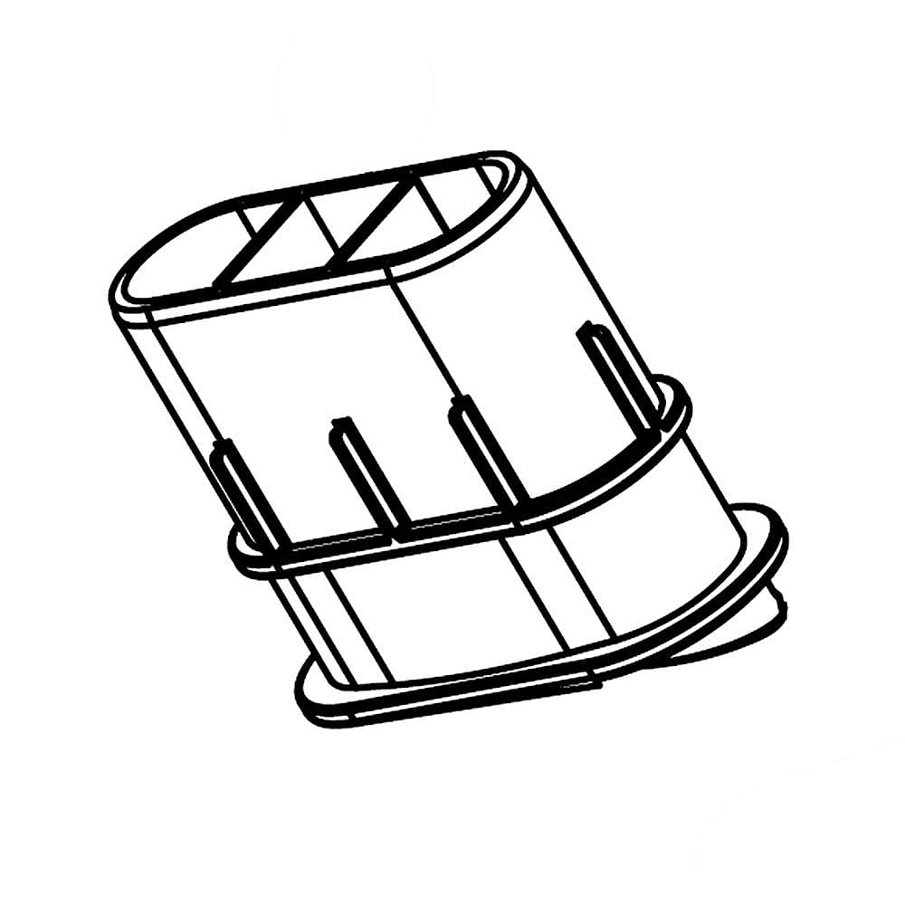 Part #dc61-01993B, Water Guide / 3.35 x 2.76 x 2.36