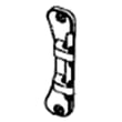 Dryer Door Hinge for Samsung DV45K6500EW/A3-00 - Part DC61-04152A