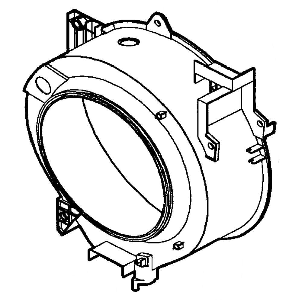 Samsung Part #dc61-30346L, Washer Outer Front Tub