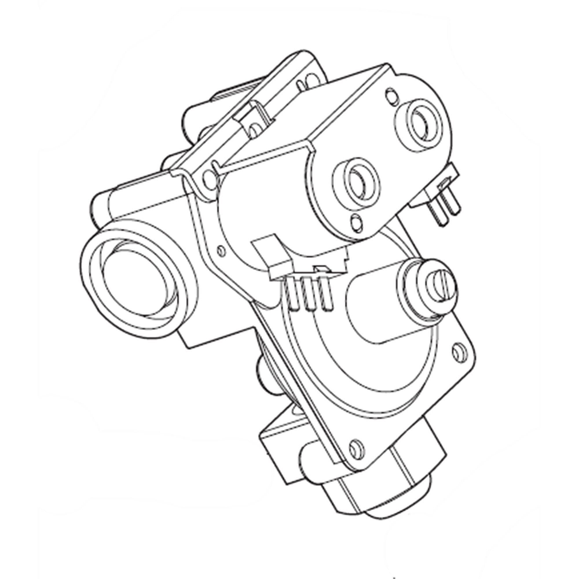 Part #dc62-00201D, Valve Gas;ac110-127V, 20, 000 Btu, 2-Stage
