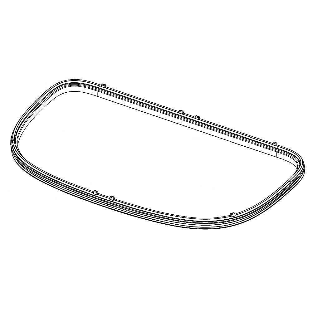 Part #dc62-00520A, Washer Tub Cover Door Seal / 5.91 x 1.18 x 1.18