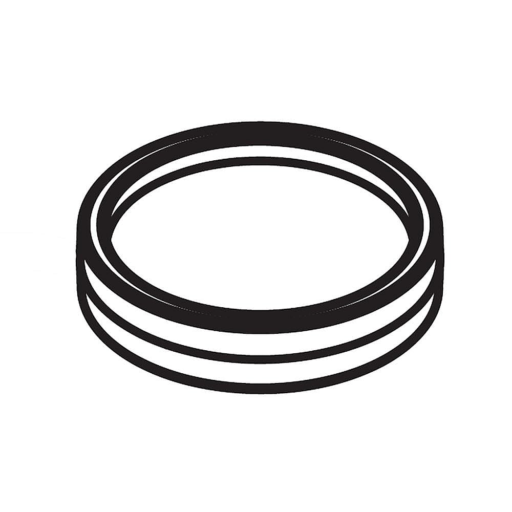 Part #dc62-00702A, Washer Fabric Softener Dispenser Cap Guide Seal