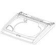 Washer Top Panel for Samsung WA50F9A7DSP/A2-01 - Part DC63-01418E