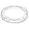 Washer Tub Ring DC63-01840D