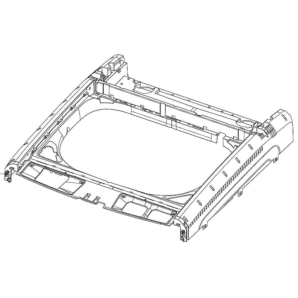 Part #dc63-01998A, Samsung Cover Top-Inner