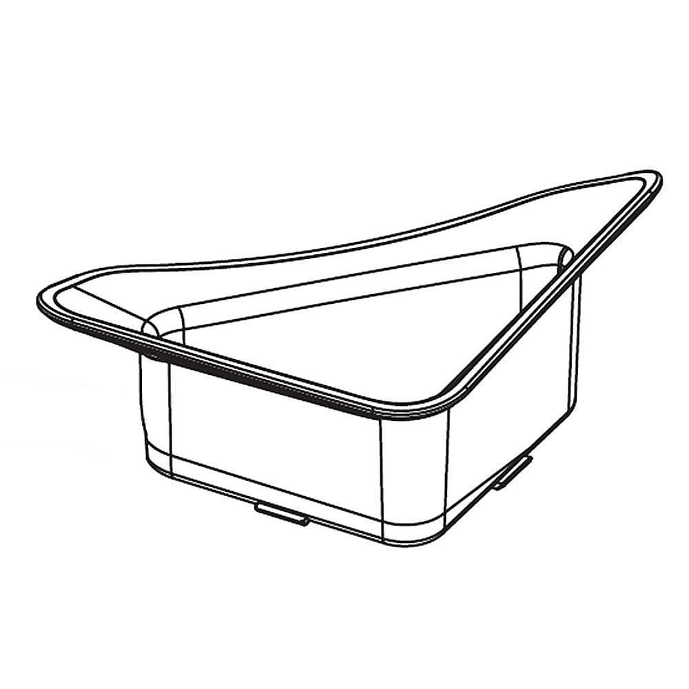 Photo of Samsung Part #dc63-02010A, Cover Rins from Repair Parts Direct