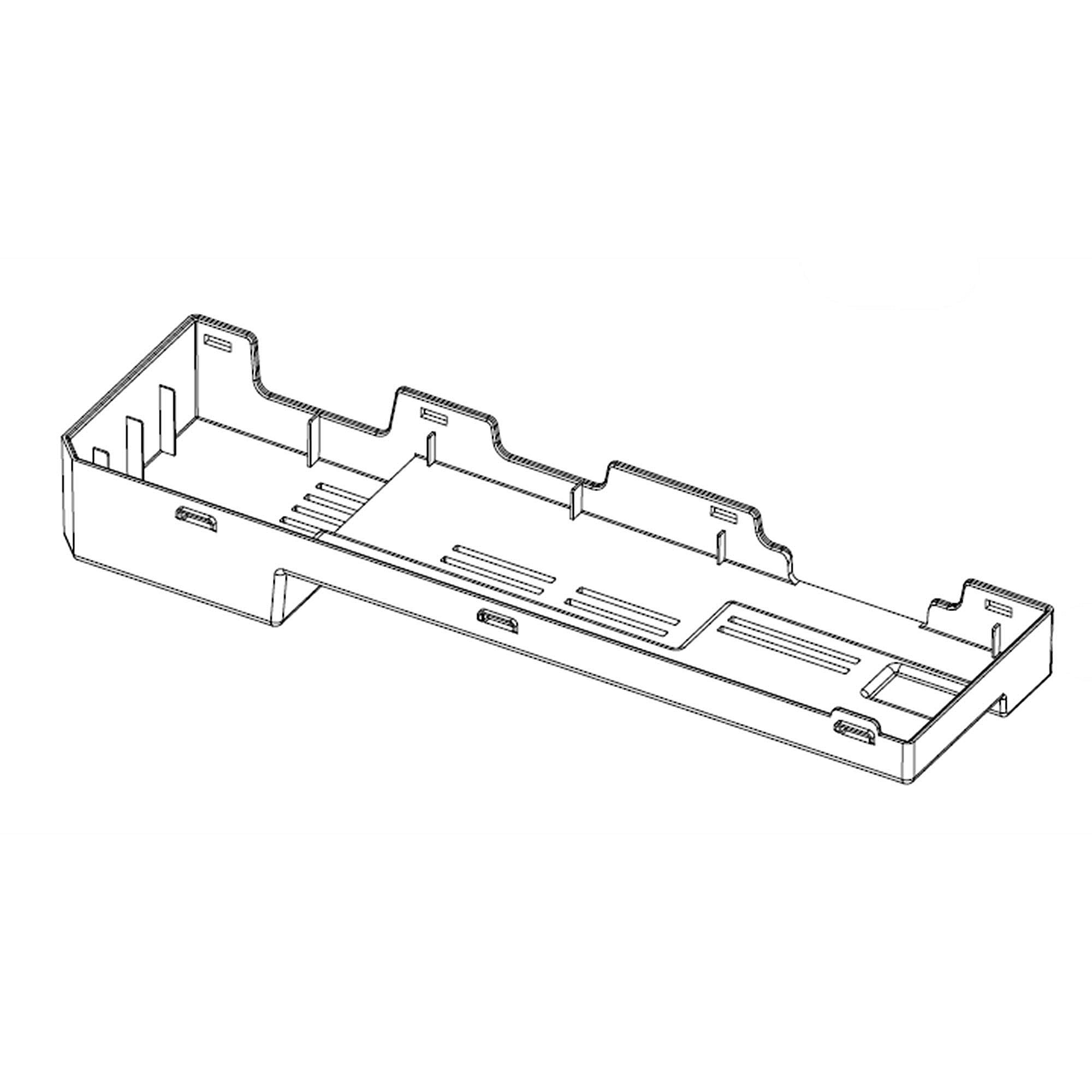 Photo of Part #dc63-02344A, Cover Pcb-Main;wa54P7650A*, abs, t2.5, 5Va from Repair Parts Direct