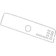 Panel Inlay for Samsung WA400PJHDWR/AA-01 - Part DC64-02820E