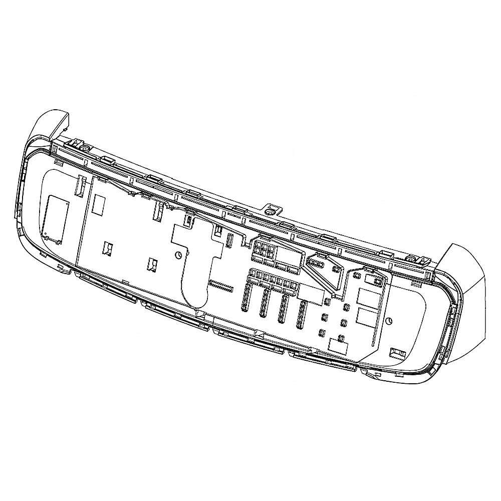 Part #dc64-03493B, Control Panel / 35.43 x 5.51 x 24.80