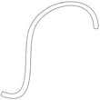Water Hose for Samsung WF435ATGJRA/A2-00 - Part DC67-00089S