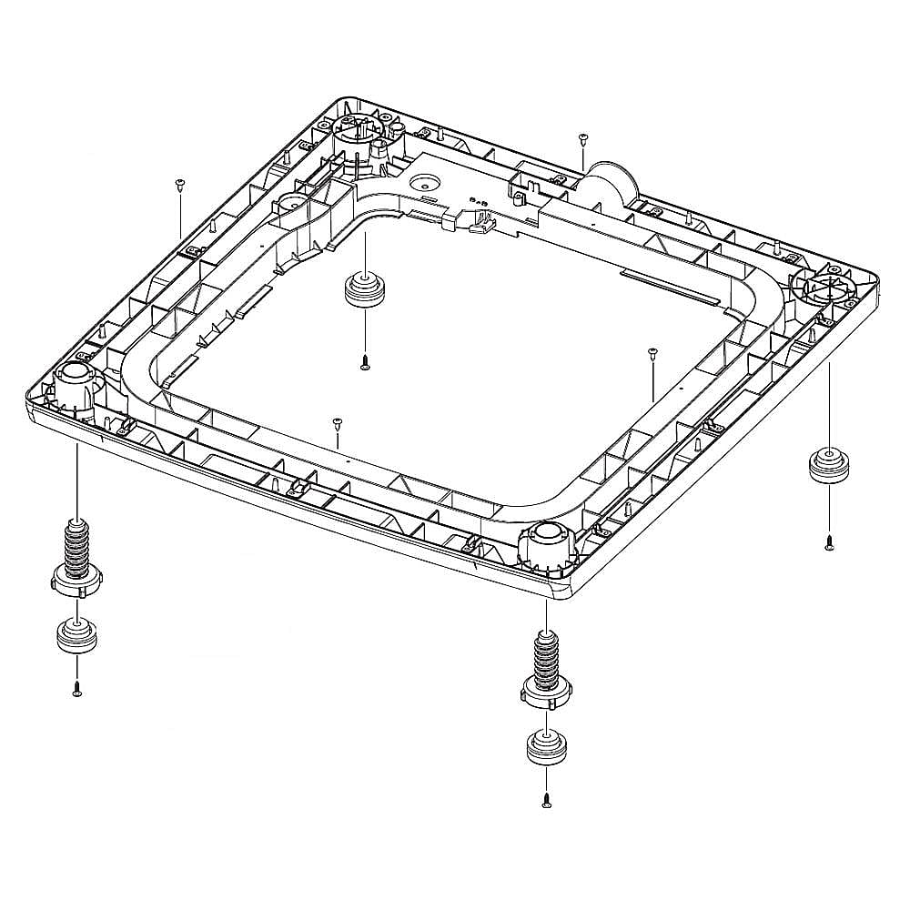 Part #dc90-12777B, Semi Base