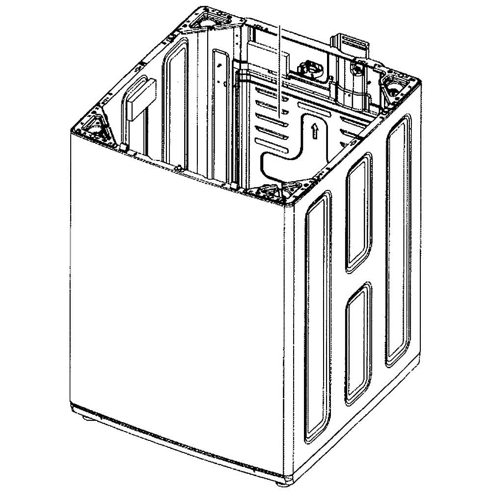 Part #dc90-22534A, Assy Frame / 31.00 x 31.00 x 39.00