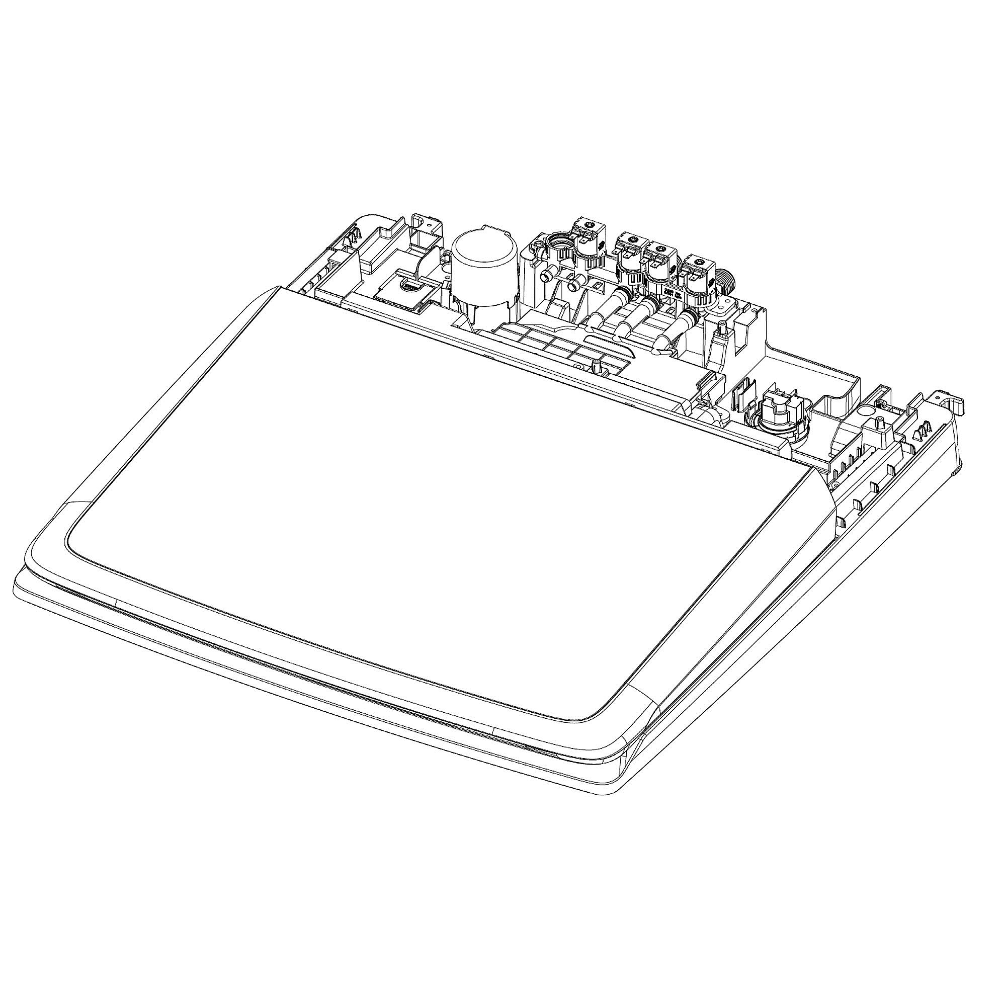 Part #dc90-27871C, Washer Top Panel Assembly