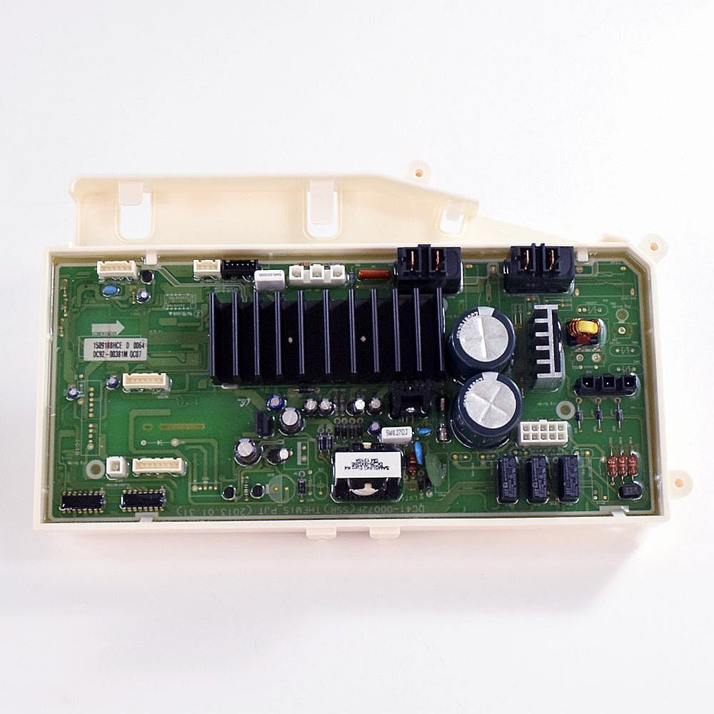 Part #dc92-00381M, Washer Motor Control Board / 8.19 x 14.09 x 3.31