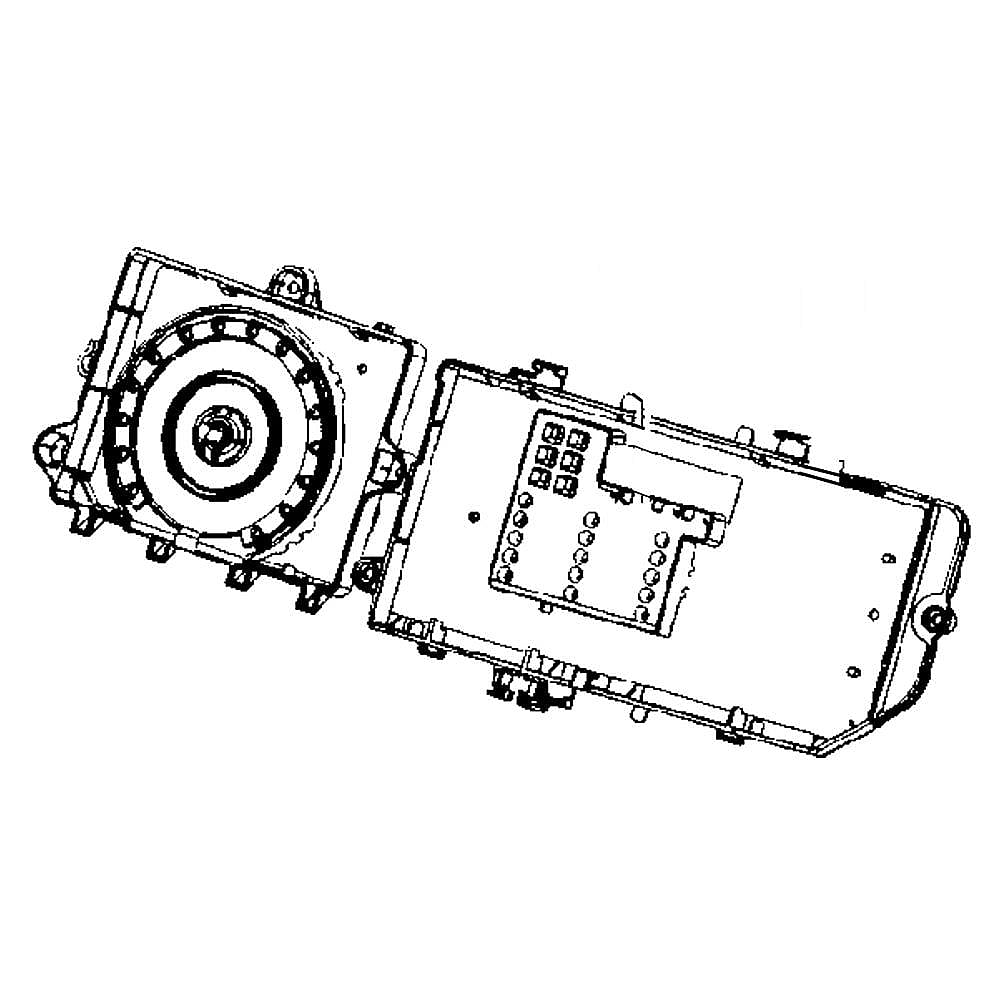 Part #dc92-01607F, Dryer User Interface