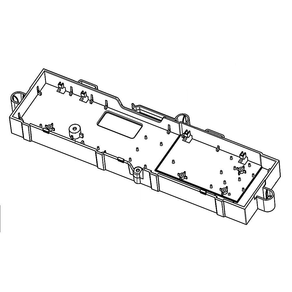 Samsung Part #dc92-01862A, Dryer User Interface | 18.50 x 6.22 x 2.99