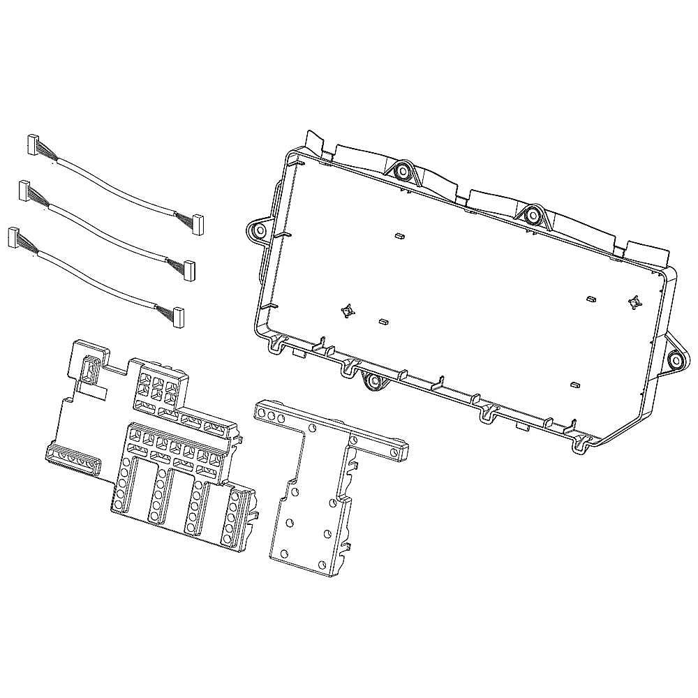 Samsung Part #dc92-01988A, Washer User Interface Assembly | 12.99 x 6.34 x 0.79