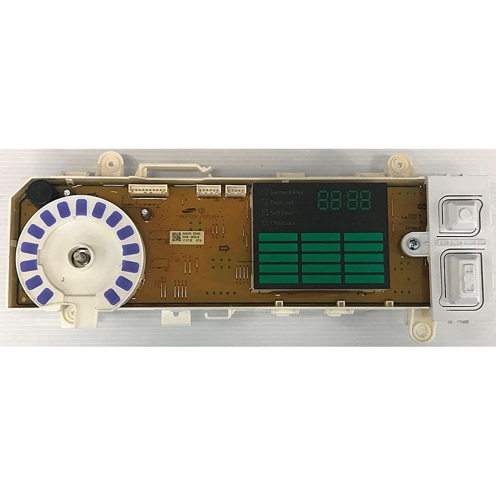 Samsung Part #dc92-02005A, Washer User Interface Assembly | 18.00 x 6.00 x 6.00