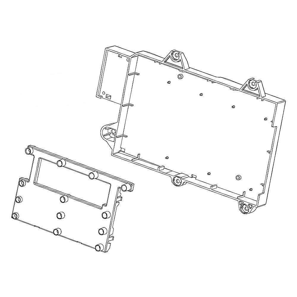 Samsung Part #dc92-02104A, Washer User Interface Assembly | 14.80 x 7.17 x 2.83