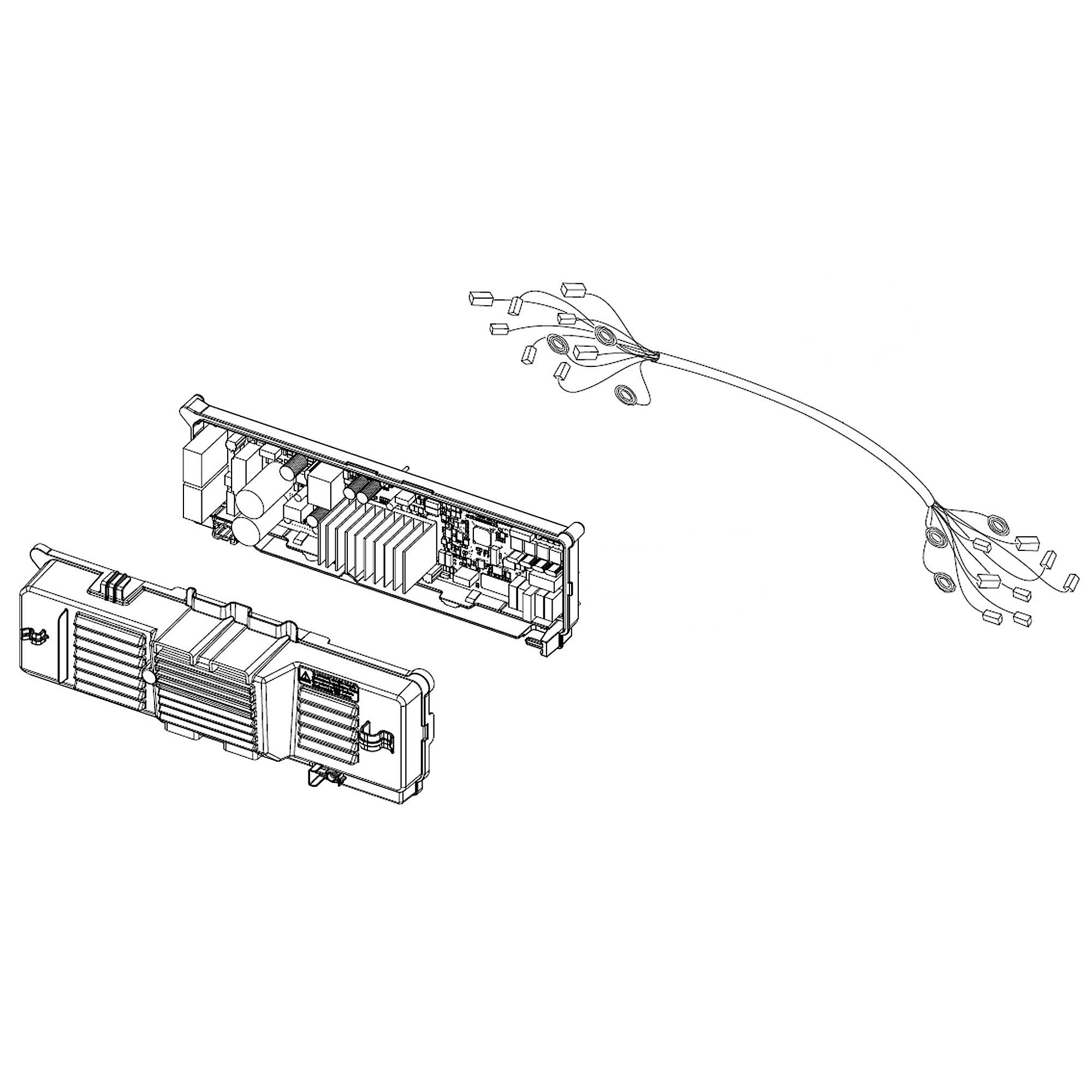 Part #dc92-02379B, Assy Cover Pcb W/harness