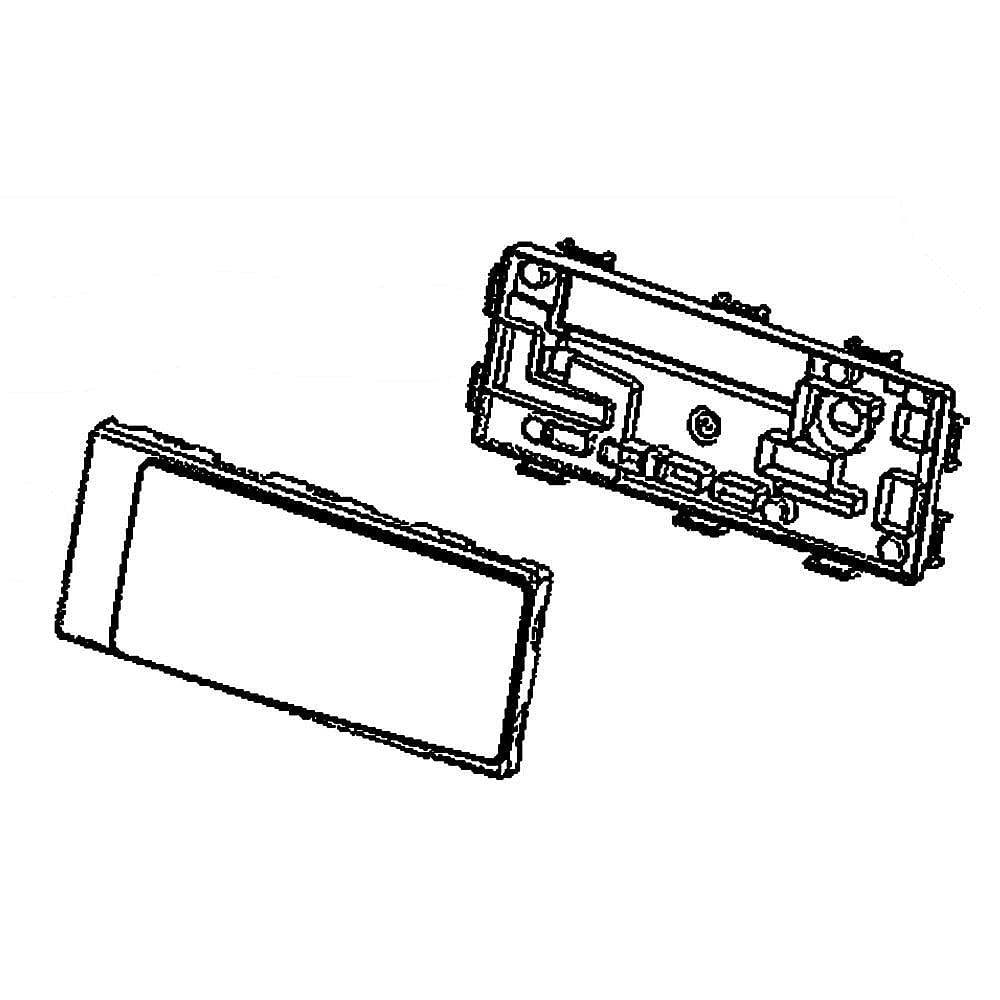 Samsung Part #dc92-02390C, Dryer User Interface | 10.87 x 5.83 x 3.23