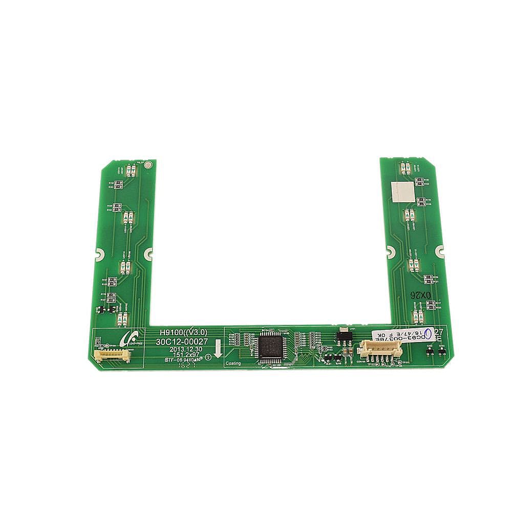 Part #dc93-00376E, Laundry Appliance User Interface Control Board / 9.00 x 8.50 x 2.50