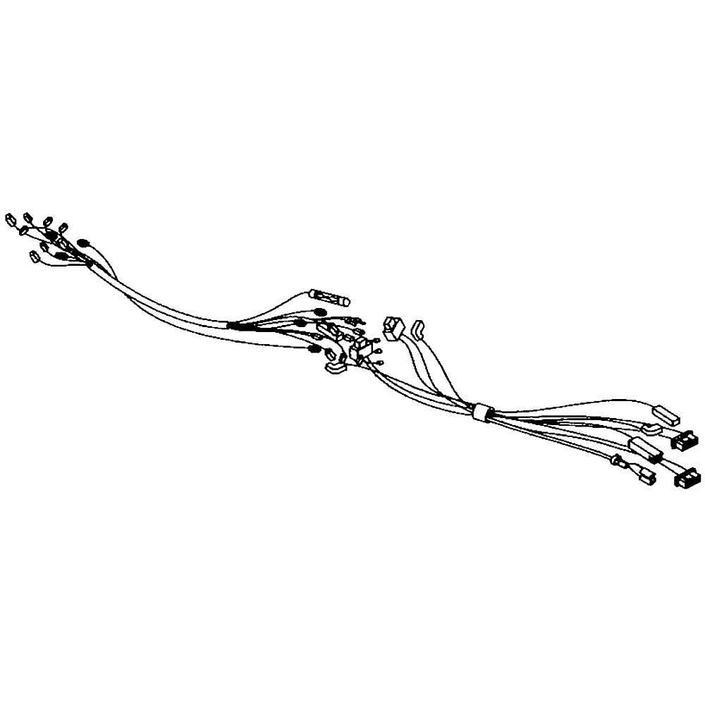 Photo of Samsung Part #dc93-00546B, Washer Wire Harness from Repair Parts Direct