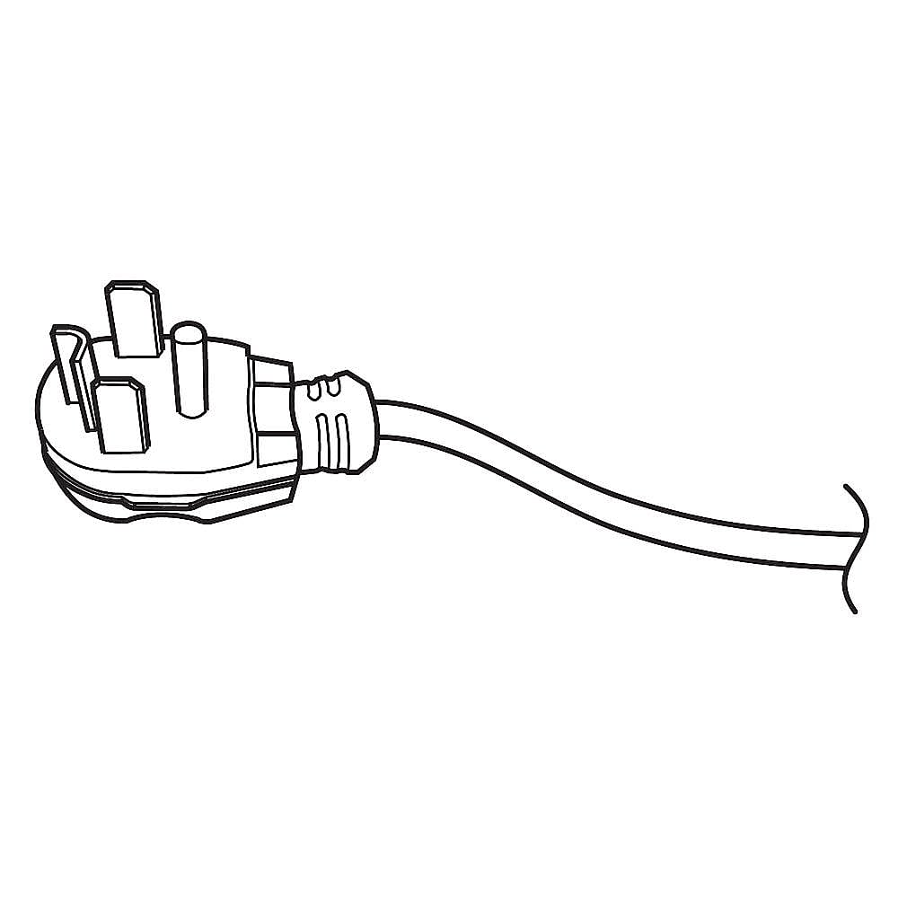 Part #dc96-00762A, Dryer Power Cord