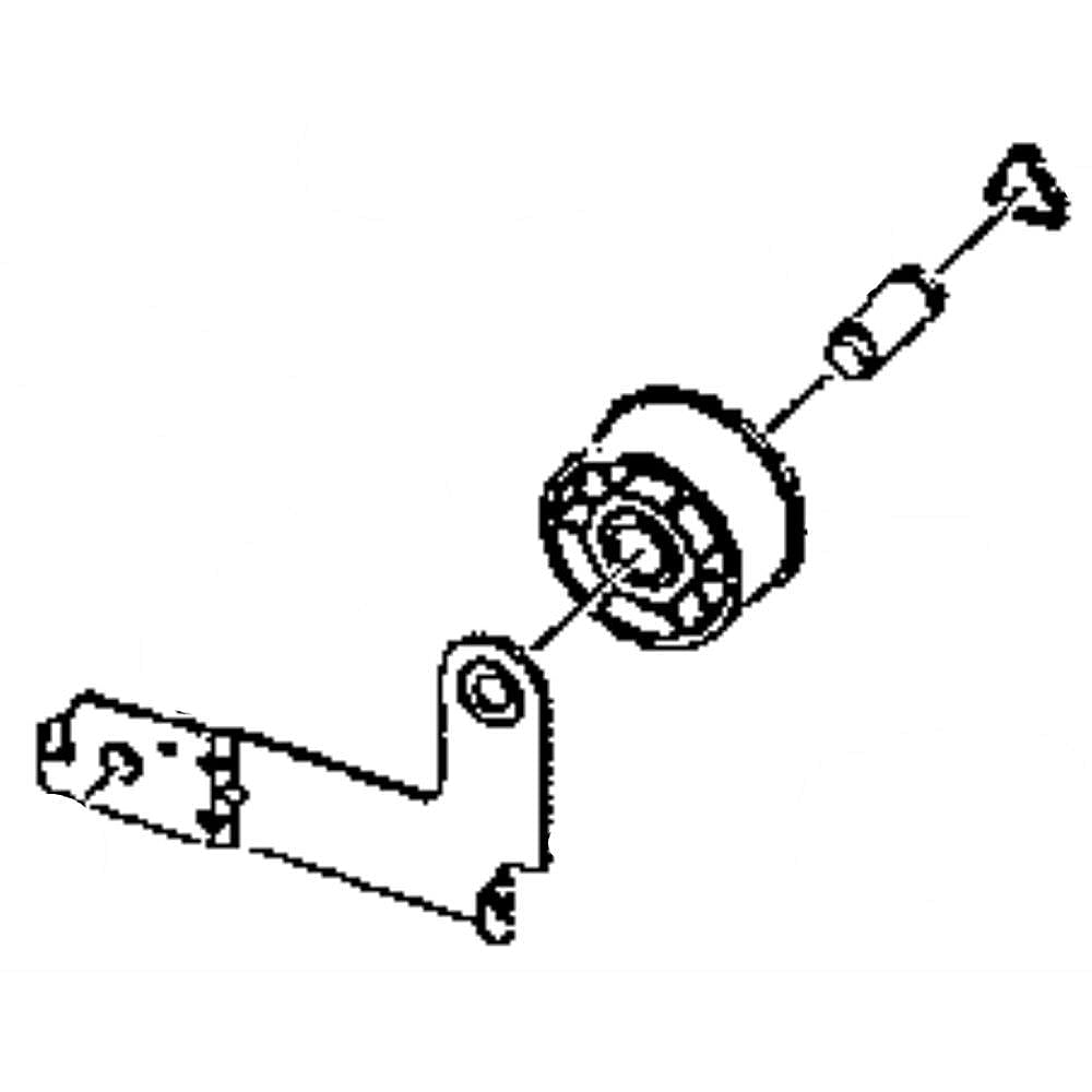 Part #dc96-00882F, Dryer Idler Assembly / 14.57 x 20.47 x 8.27
