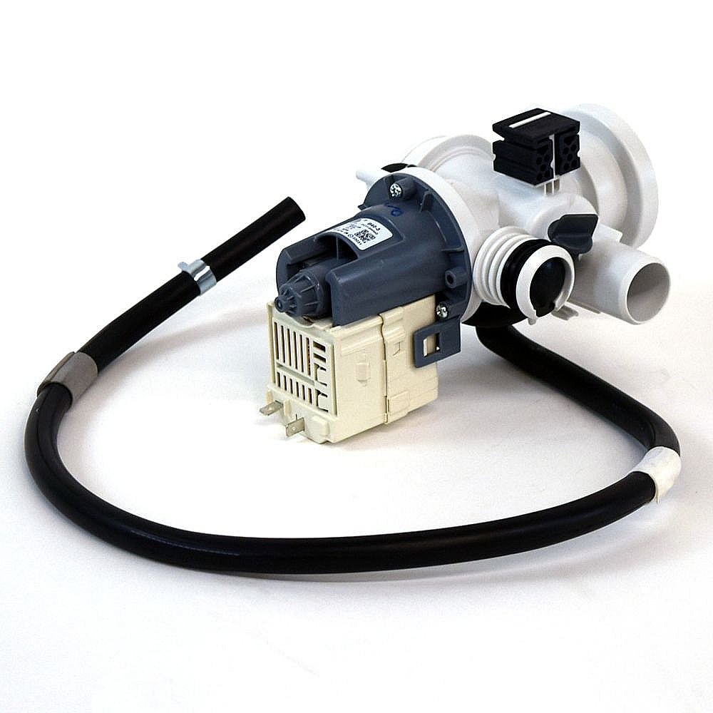 Part #dc96-01585Q, Washer Drain Pump Assembly / 8.19 x 13.39 x 5.98