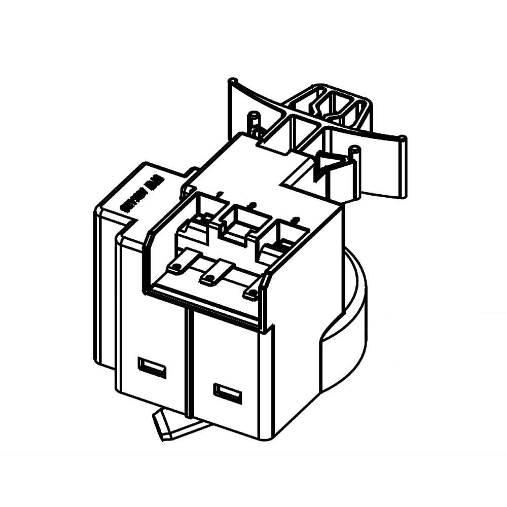 Part #dc96-01703Q, Washer Water-Level Pressure Switch / 5.12 x 3.94 x 1.97