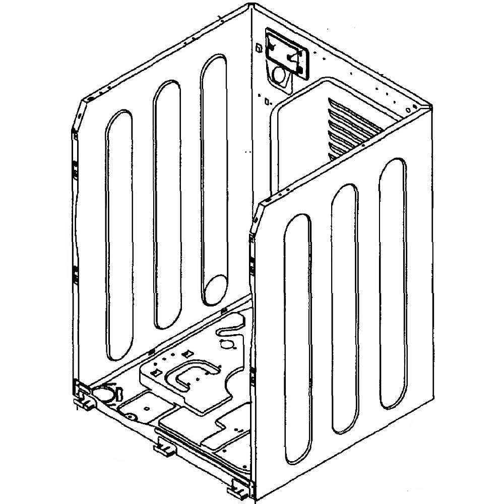 Photo of Samsung Part #dc97-07516M, Frame Assembly from Repair Parts Direct