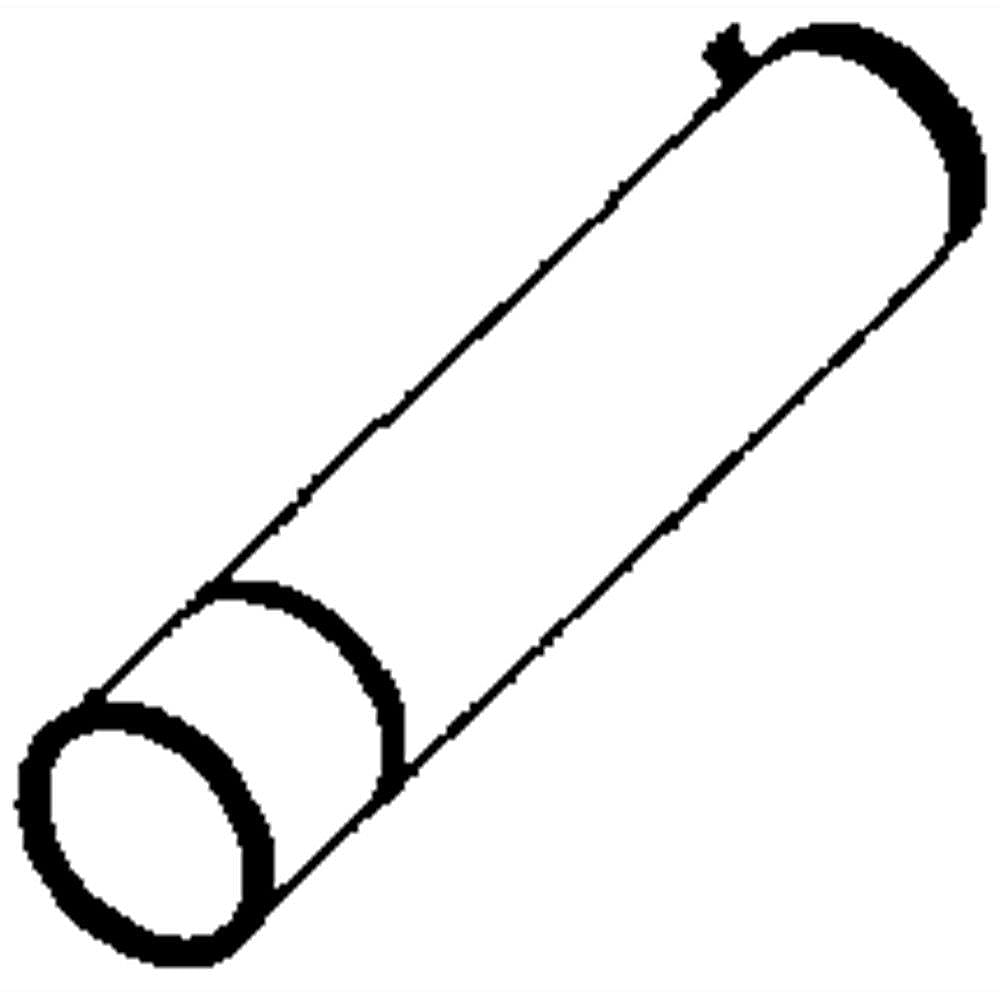 Part #dc97-07519E, Dryer Exhaust Duct / 4.09 x 4.09 x 21.14
