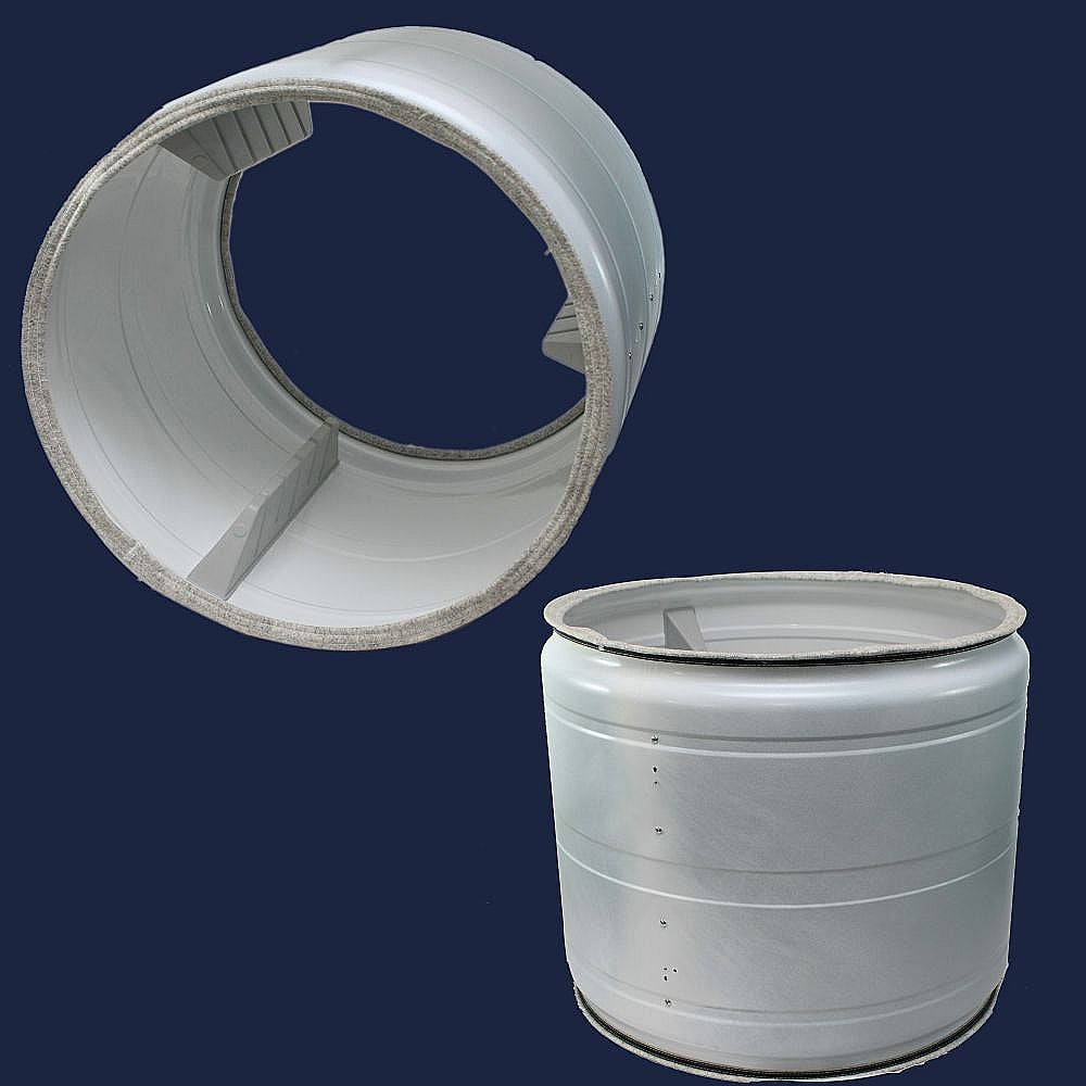 Photo of Dryer Drum and Baffle Assembly from Repair Parts Direct
