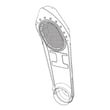 Air Duct for Samsung DV48J7770EW/A2-00 - Part DC97-07521G