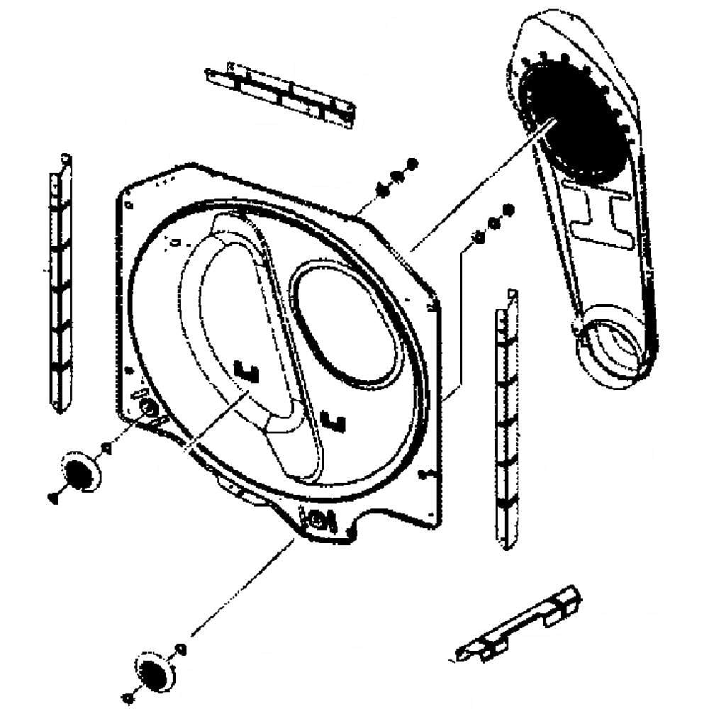 Samsung Part #dc97-07601L, Assy Drum Ba
