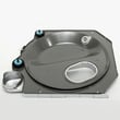 Dryer Drum Rear Cover for Samsung DV331AEW/XAA-00 - Part DC97-08698E