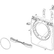 Frame Fron for Samsung DV409AGR/XAA-00 - Part DC97-15509G