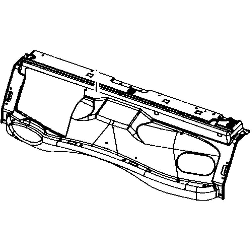 Part #dc97-16017B, Washer Cabinet Reinforcement Bracket