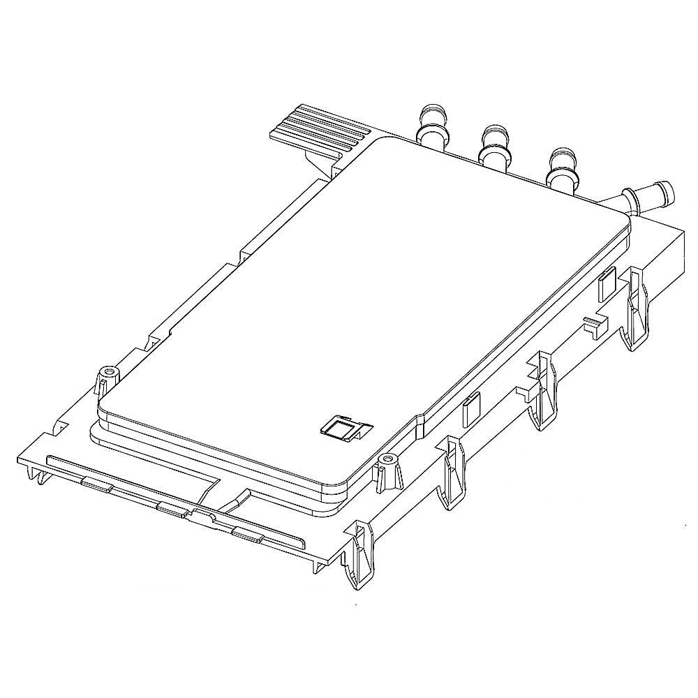 Part #dc97-16141B, Washer Dispenser Drawer Housing Cover / 13.39 x 9.25 x 1.97