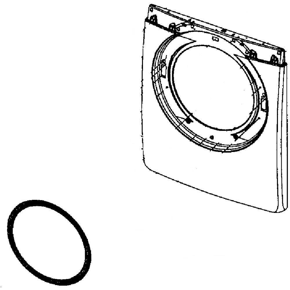 Part #dc97-16601B, Frame Fr