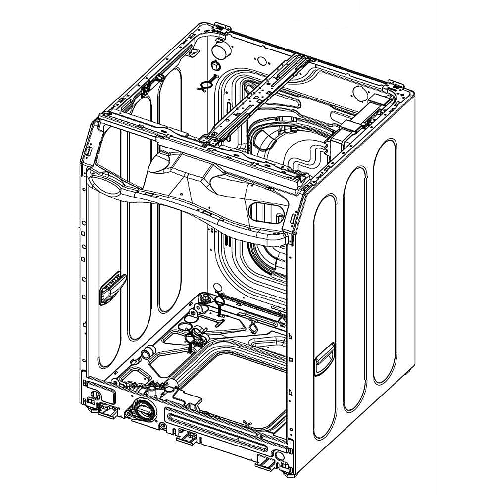 Part #dc97-16918Y, Washer Cabinet / 30.00 x 29.00 x 39.00